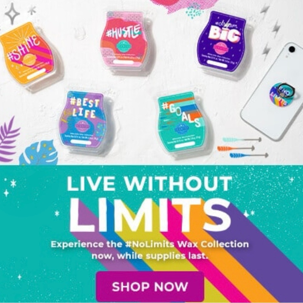 Scentsy No Limits Wax Collection